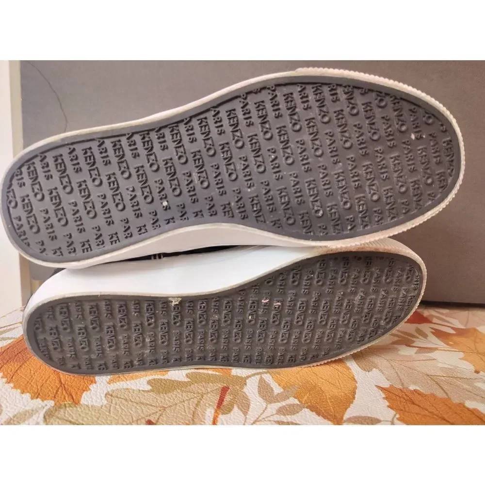 Kenzo High Top Sneakers Slip On Rare Size 39 Women's Size 7.5